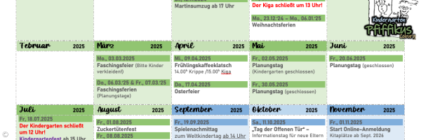 Termine & Veranstaltungen 2024/2025